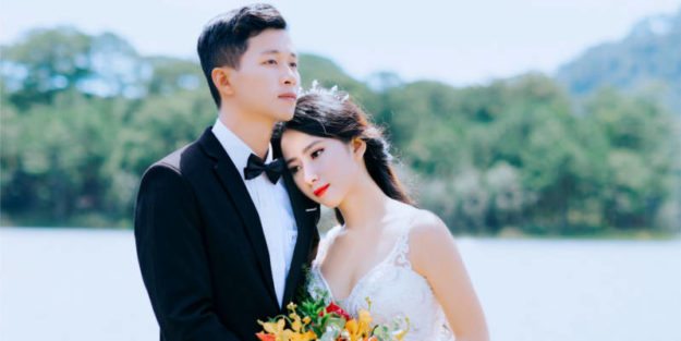 Newlywed Asian Couple, Hudack Law Corona Estate Planning Attorney.