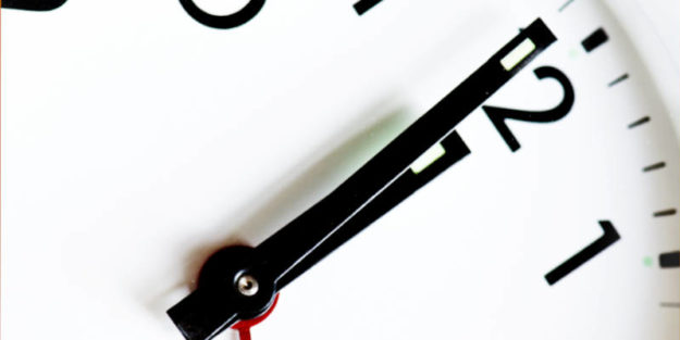 A clock striking twelve o'clock, Corona Estate Planning Attorney.