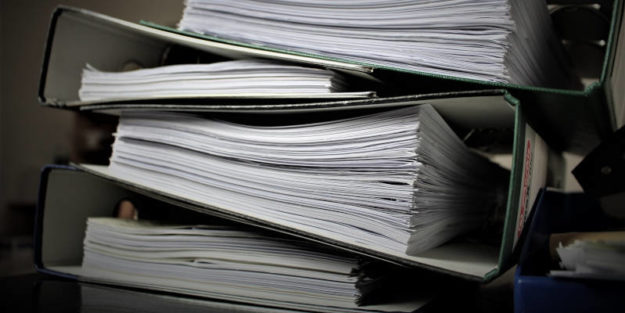 Ring Binders With a Batch of Papers, Estate Planning Attorney.